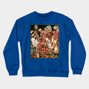 The Magic Carpet - Ivan Bilibin Crewneck Sweatshirt